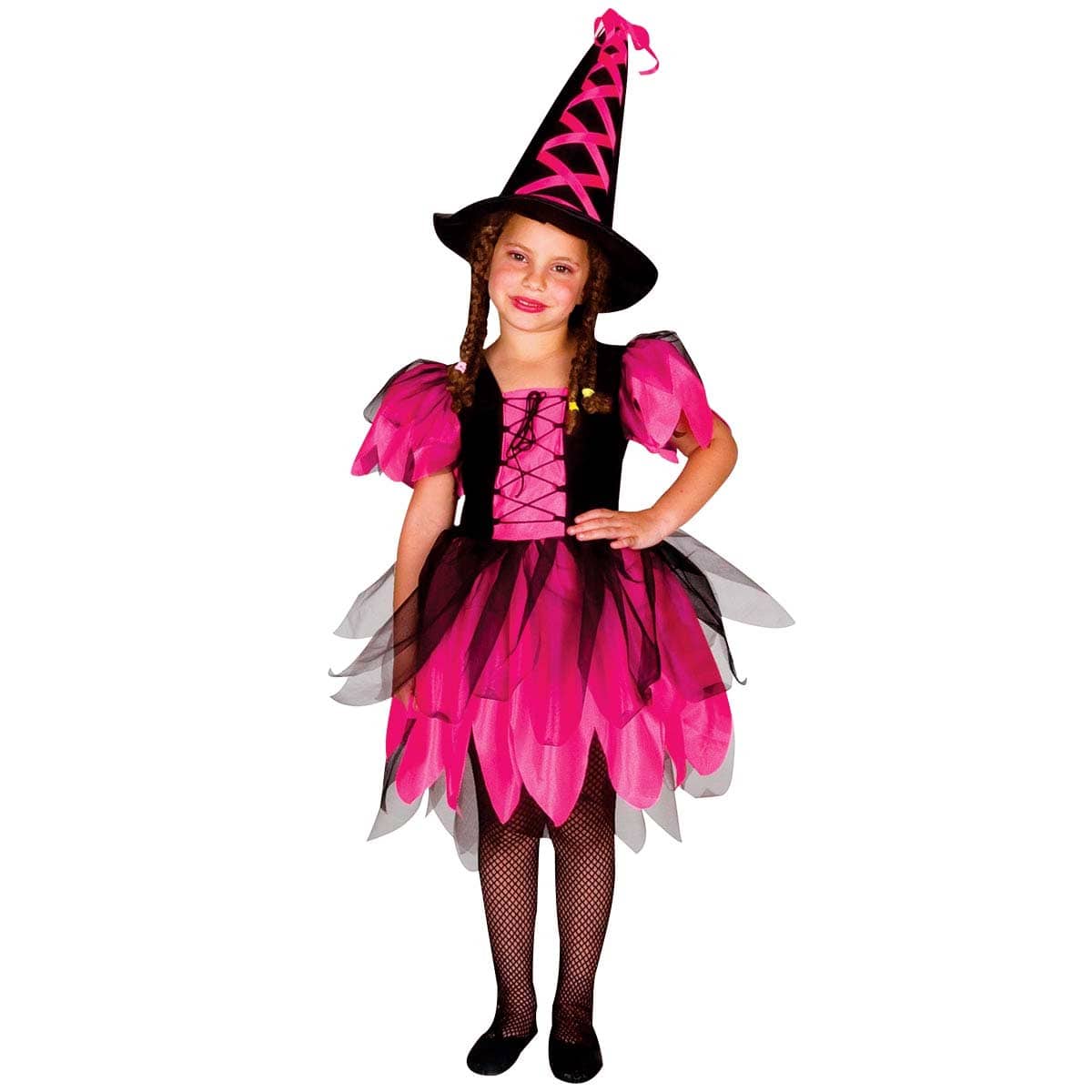 Fantasia de Bruxa Halloween Infantil