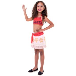 Fantasia da Moana Pop Infantil