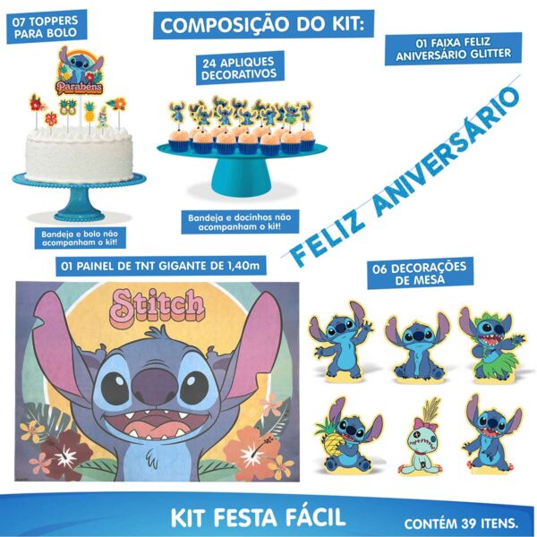 decoração lilo stitch