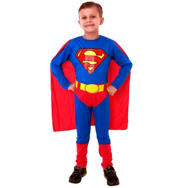 Fantasia do Super Homem Infantil